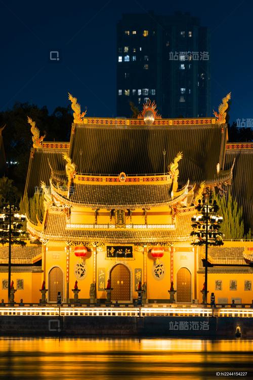 中国温州江心寺江心屿景区