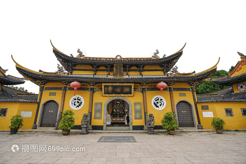 温州江心屿江心寺 瓯江明珠，千年古刹